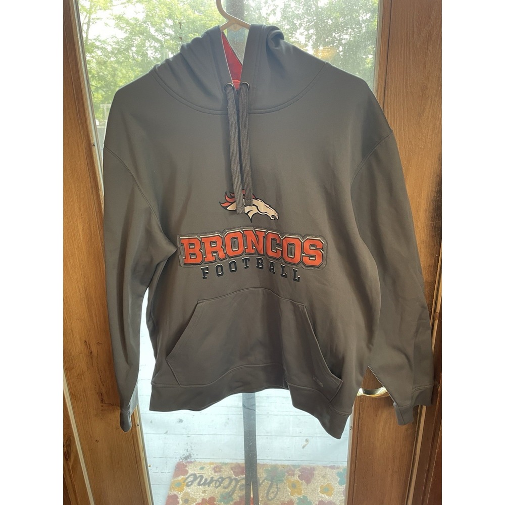 Denver Broncos Shirt (Womens Size M) TX3 Warm NFL‎ Team Apparel Activewear